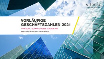 Vorläufige Geschäftszahlen 2021