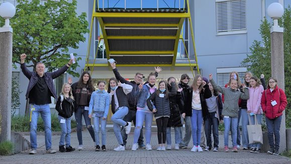 Nürnberg: Sichtlich Spaß hatten die Teilnehmerinnen am Girls‘ Day bei Vitesco Technologies Nürnberg.