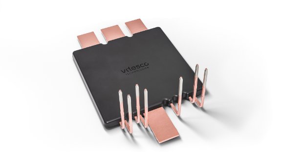 Among the product innovations that Vitesco Technologies will present at the CTI Symposium 2023 are its overmolded power modules with modern silicon carbide chip technology.