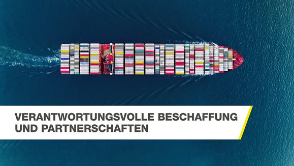 Verantwortungsvolle Beschaffung und Partnerschaften