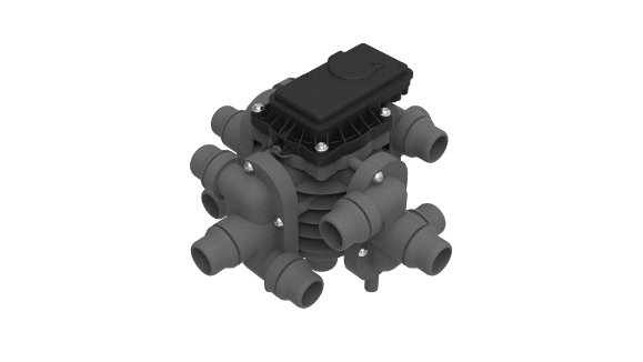 Multiport Coolant Flow Control Valve