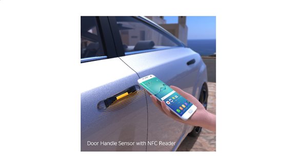 Door Handle Sensor with NFC Reader